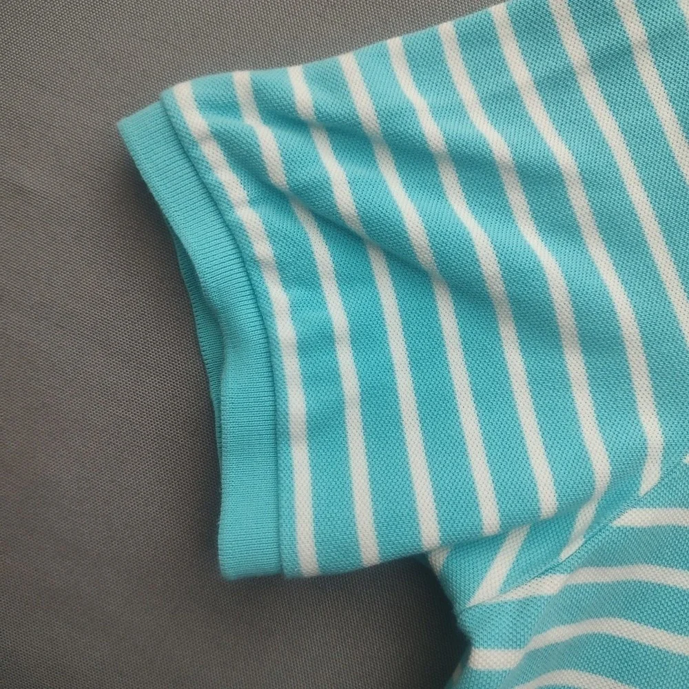 Ralph Lauren Men's‎ Polo Custom Fit XL Blue Striped Pullover